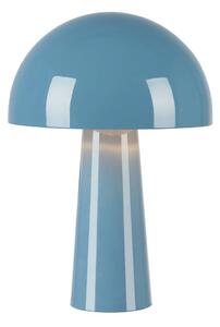 Lampada da tavolo blu con paralume in metallo (altezza totale 36 cm) Mantar – Markslöjd