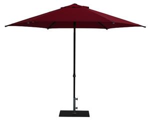 Ombrellone da Giardino Ø3 m Palo Ø38 mm in Alluminio Tessuto Olefin Trend Bordeaux