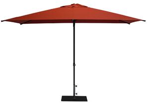 Ombrellone da Giardino 3x2 m Palo Ø38 mm in Alluminio Tessuto Olefin Trend Terracotta