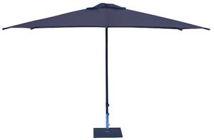 Ombrellone da Giardino 3x2 m Palo Ø38 mm in Alluminio Tessuto Poliestere Trend Antracite