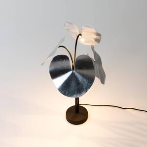Holländer Lampada LED da tavolo Controversia dimmer, argento