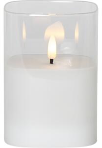 Candela a LED con alimentazione a batteria (altezza totale 12,5 cm) Flamme – Star Trading