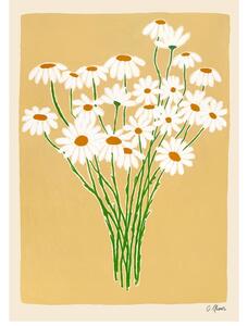 Poster 30x40 cm Daisies – Carla Llanos – The Poster Club