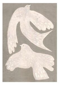 Poster 30x40 cm Two Birds – Clara Schicketanz – The Poster Club