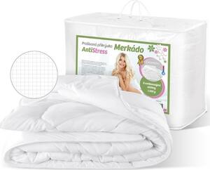 Coperta Merkado AntiStress, invernale, 140x200, 1300g - Bianco - 140x200