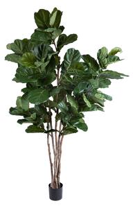 Pianta Artificiale Ficus Lyrata 220 cm 129 F con Vaso