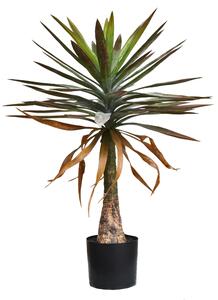 Pianta Artificiale Yucca Gloriosa 88 cm con Vaso