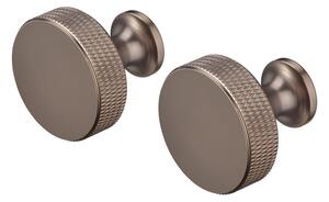 Set di ganci da parete grigi in metallo 2 pz Rof – Blomus