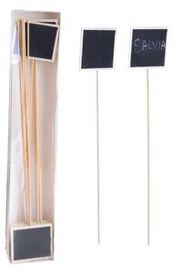 Set 12 Rami in Legno con Lavagne Rettangolare