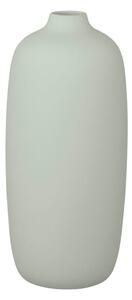 Vaso color salvia in ceramica (altezza totale 18 cm) Ceola – Blomus