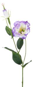 Set 12 Rami Artificiali Lisianthus 2 Fiori H 60 cm