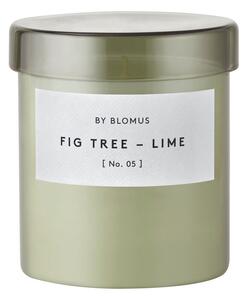 Candela in cera di soia profumata tempo di combustione 45 h Valoa Fig Tree – Lime – Blomus