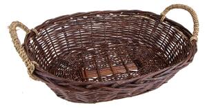 Set 2 Cesti Willow Ovali con Manici Larghezza 46 cm