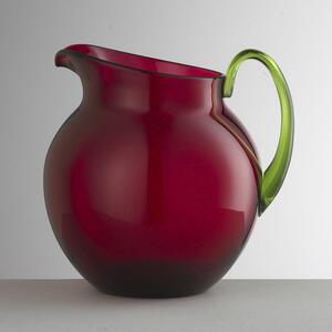 CARAFFA PITCHER PLUTONE RUBY/GREEN MARIO LUCA GIUSTI RED