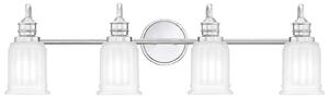 Quoizel QZ-SWELL4-PC-BATH-LED Applique da bagno SWELL 4xG9/3W/230V IP44 cromato