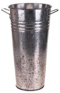 Set 2 Portaombrelli Zincato Misure 20x42 cm