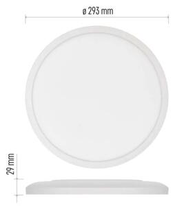 Plafoniera LED FLORI LED/18W/230V 4000K bianco diametro 29 cm