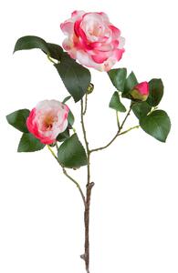 Set 2 Rami Artificiali Camelia Branch per 4 68 cm
