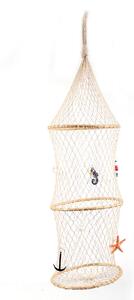 Set 2 Rete Decorativa Nassa Pescatori 110 cm