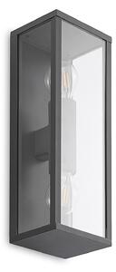 Lampade da esterno Lindby, Peldar, dimmerabile, Nero, Balcone, Metallo, Moderno