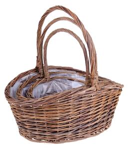 Set 3 Panieri Larghezza 45 cm