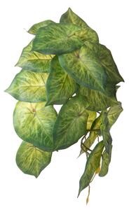 Set 4 Foglie Artificiali Syngonium per 21 Foglie 18 cm