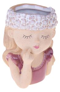 Set 4 Vasi Testa Fatina Ø 7x H 11 cm