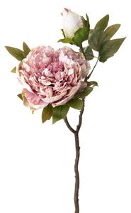 Set 6 Fiori Artificiali Peonia 65 cm