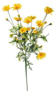 Set 6 Mazzetti Artificiali di Margherita Composta da 4 Fiori H 67 cm