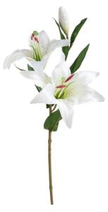 Set 6 Rami Artificiali Lilium Composto da 3 Fiori H 65 cm