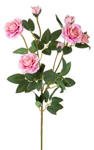 Set 6 Rose Artificiali Selvatica H 59 cm