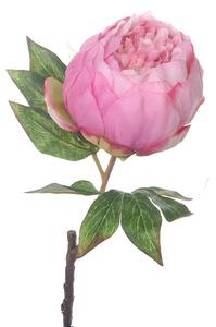 Set 6 Rami Artificiali Peonia H 48 cm