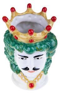 Vaso Testa di Moro Uomo H 24,7 cm
