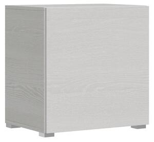 Mobile Base Soggiorno 60x60x39,6 cm con piedini sx-dx Bianco Frassino