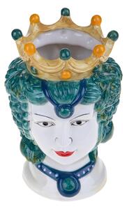 Vaso Testa di Moro Donna H 24,7 cm