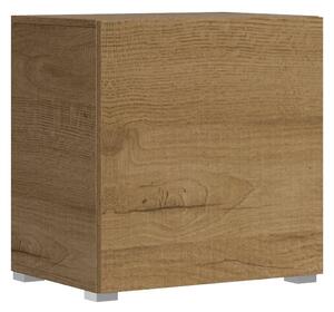 Mobile Base Soggiorno 60x60x39,6 cm con piedini sx-dx Quercia Naturale
