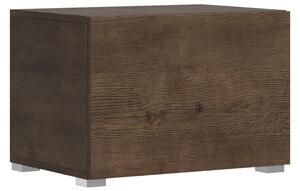 Mobile con Anta a Ribalta 60x40x39,6 cm con piedini Noce