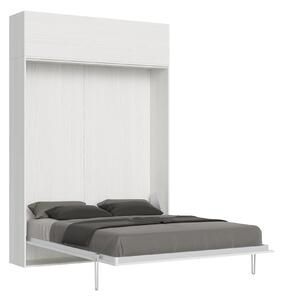 Letto Matrimoniale a Scomparsa Salvaspazio Kentaro H250 cm Bianco