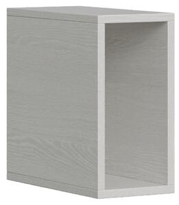 Mobile Pensile a Giorno 20x40x39,5 cm Bianco Frassino