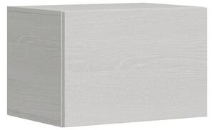 Mobile Pensile con Anta a Ribalta 60x40x39,6 Bianco Frassino