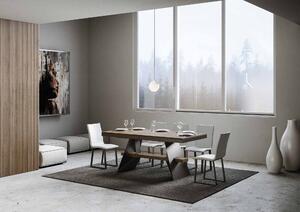 Tavolo Allungabile 180-440x90x77 cm Baita Evolution Noce