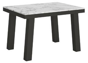 Tavolo Allungabile 120-224x90x80 cm Bridge Evolution Marmo