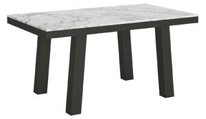 Tavolo Allungabile 160-264x90x80 cm Bridge Evolution Marmo