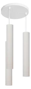 LED Lampadario a sospensione con filo TUBA 3xGU10/4,8W/230V bianco