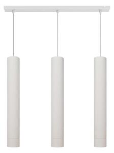 LED Lampadario a sospensione con filo TUBA 3xGU10/4,8W/230V bianco