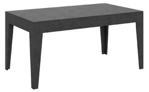 Tavolo Allungabile 160-220x90x77 cm Cico Antracite Spatolato