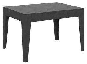 Tavolo Allungabile 120-180x90x77 cm Cico Antracite Spatolato