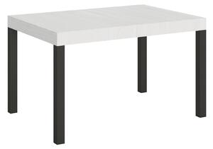 Tavolo Allungabile 140-224x80x77 cm Everyday Bianco Frassino