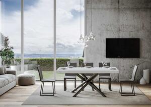 Tavolo 160x90x77 cm Famas Fix Bianco Frassino