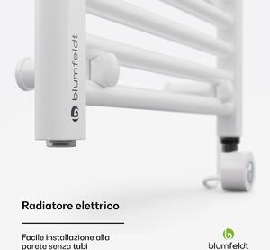 Blumfeldt Harrison Smart - Termosifone elettrico, 400 W, app, 50 x 100 cm, 3 scaldasalviette